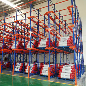 Heavy Duty 2000kg 3000lbs Steel Pallet Rack System Factory Drive <b>Storage</b> Racks Corrosion Protection 3000kg Hevy Duty Racking - Product Image 3