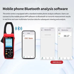 แคลมป์มิเตอร์ออสซิลโลสโคป UNI-T UT217A/B มัลติมิเตอร์ดิจิตอลแบบหนีบ 0-1000V ช่วงการวัด 31 มม. พร้อมฟังก์ชั่น NCV - Product Image 4