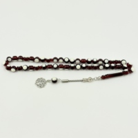Perles de prière musulmanes, bracelets de pèlerinage, perles de tennis de table 10mm, 45 pièces, perles de louange Imam, Misbahah, Tabitha islamique, chapelet
