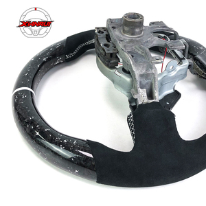 <span class=keywords><strong>Volante</strong></span> <span class=keywords><strong>Deportivo</strong></span> de Fibra de Carbono Forjado Plateado con LED Personalizado de Alto Rendimiento para Nissan 350Z 370Z Z33 Z34 <span class=keywords><strong>Nismo</strong></span> G35 - Product Image 6