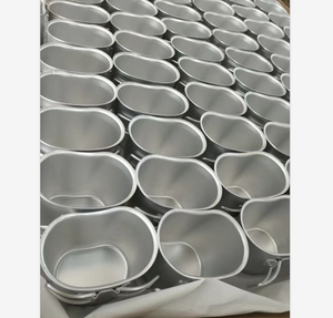 DFM0620 Tasses à boire en aluminium pour le camping et les activités de plein air, 500 ml et 600 ml, avec 2 poignées pliables, récipient à eau - Product Image 2