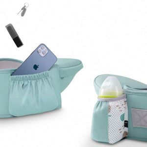 Portabebés Multifuncional de Alta Calidad para Recién Nacidos, Envoltura de Algodón para Bebés con Asiento de Cadera para Aventuras al Aire Libre - Product Image 4