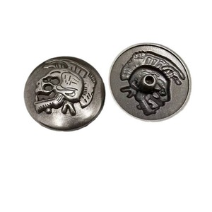 Morden phong cách ma đầu sọ đinh tán denim tùy chỉnh và kim loại jeans đinh tán conchos - Product Image 5