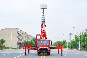 Camion-nacelle à flèche de 35 mètres de la marque nationale chinoise Dongfeng pour l'entretien et la construction de bâtiments de grande hauteur - Product Image 2