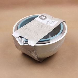 Home and <b>Kitchen</b> Accessories House Hold Products Salad Mixing Bowls <b>Plastic</b> Salad Bowl Set - Product Image 5