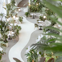 Cas de projet de meubles de restaurant d'hôtel solution unique ensemble de meubles d'hôtel table de restaurant personnalisée et ensemble de chaises