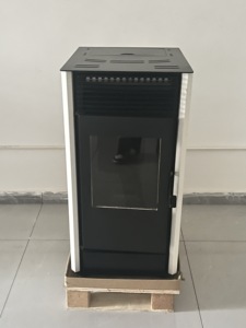 Poêle à granulés à air forcé haute efficacité <span class=keywords><strong>pour</strong></span> chauffage domestique, brûleur automatique de granulés de bois <span class=keywords><strong>pour</strong></span> intérieur - Product Image 4