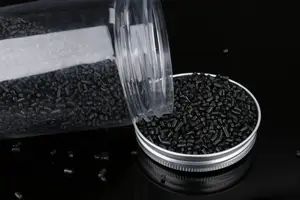 Manufacturer Self-Marketed Black Universal Black Masterbatch High Concentration Black Bright Masterbatch Without Carrier