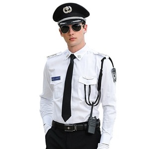 Ensemble uniforme <span class=keywords><strong>de</strong></span> sécurité pour hommes, chemise <span class=keywords><strong>de</strong></span> sécurité à manches longues pour le personnel <span class=keywords><strong>de</strong></span> sécurité des propriétés - Product Image 1