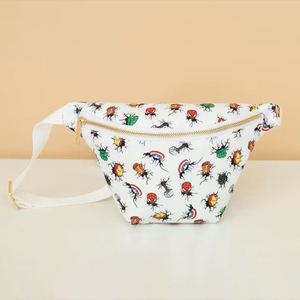 กระเป๋าคาดเอวเด็กพิมพ์ลายการ์ตูนแฟชั่น คุณภาพสูง ผ้าไนลอนกันน้ำ สายปรับได้ ซิปปิด พกพาสะดวก - Product Image 1