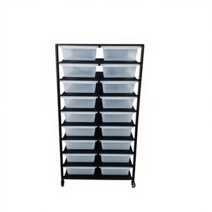 ชั้นวางเลี้ยงงูสแตนเลสแบบถอดประกอบได้ พร้อมซิปปิดและถาดพลาสติก สำหรับกรงสัตว์เลี้ยงที่เป็นมิตรกับสิ่งแวดล้อม - Product Image 1