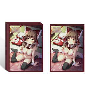 卸売カスタムデザインプレミアムカード袖プラスチックカラフルなアニメトレーディングカード袖 - Product Image 4