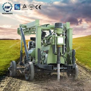 Equipo de Perforación Hidráulico Rotatorio SPT de 600 m Montado en Remolque con Ruedas para Pozos de Agua XY 3 - Product Image 3