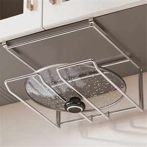 ชั้นวางผ้าเช็ดตัวสแตนเลส 304 แบบตั้งพื้น กันน้ำ ไม่พับได้ สองชั้น ชั้นวางของในครัวทันสมัย - Product Image 4