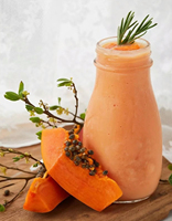 Thé Cocktail Paradise Hawaii - Thé biologique de haute qualité pour la santé avec saveur de papaye et de mangue frais, emballage en vrac
