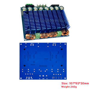 โมดูลเครื่องขยายเสียงสเตอริโอระบบดิจิตอล Class D รุ่น TDA8954TH กำลังขับ 420W*2 ช่องสัญญาณคู่ บอร์ดเครื่องขยายเสียง HIFI รุ่น XH-M252 ใช้ไฟ AC 24V แบบคู่ - Product Image 3