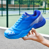 Nouveau design en cuir microfibre supérieur respirant anti-dérapant sautant Badminton Padel chaussures durables Yo nex pour hommes marque Terminator