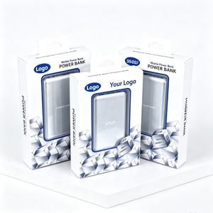 Boîte de présentation en papier pliable et biodégradable recyclée sur mesure avec fenêtre transparente en PVC pour produits électroniques, écouteurs - Product Image 5