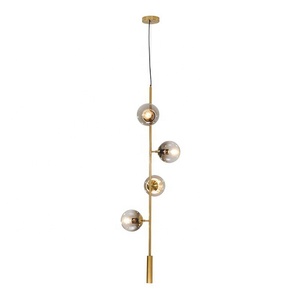 Nordic moderno e minimalista <span class=keywords><strong>palla</strong></span> di vetro lampadario decorativo per il ristorante di illuminazione - Product Image 1