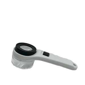 10-fache Handlupe mit LED-Beleuchtung und Abnehmbarer Linse - Banknotenprüfer Beleuchtete Lupe (DZ-M8090) - Product Image 4