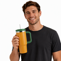 Tumbler Sublimasi 30oz dengan Tutup 2-in-1, Mug Vakum Dinding Ganda Stainless Steel 316, Harga Pabrik Bersertifikasi LFGB CE