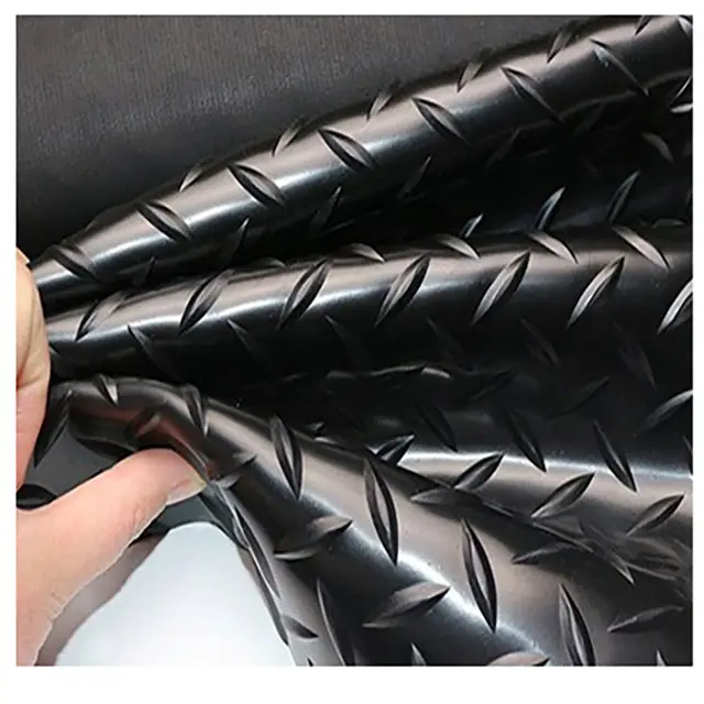 Different Thickness Anti-skid Skid-proof Slip-resistant Rubber Flooring Paving Anti-slip Rubber Mat Non-slip Rubber Sheet Roll