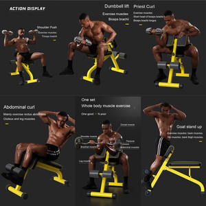 Banc lesté réglable de haute qualité <span class=keywords><strong>chaise</strong></span> hyper <span class=keywords><strong>romaine</strong></span> sportive pour un usage domestique <span class=keywords><strong>musculation</strong></span> inclinable de <span class=keywords><strong>musculation</strong></span> du corps entier - Product Image 6