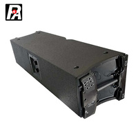 Enceintes passives professionnelles double 12 pouces Line Array 2000W 8 Ohm étanches ; Ensemble complet pour spectacles sur scène en extérieur