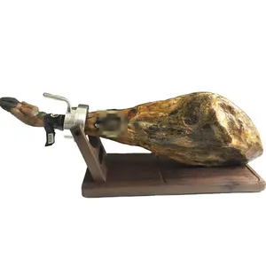 Jambons espagnols et prosciutto italien Support à <span class=keywords><strong>jambon</strong></span> en bois <span class=keywords><strong>de</strong></span> qualité supérieure avec support en métal - Product Image 1