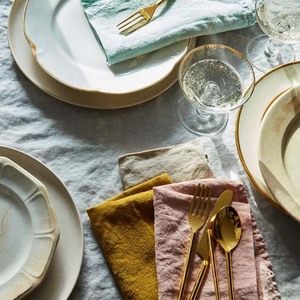 <span class=keywords><strong>Tissu</strong></span> en lin délavé avec pierres naturelles, style européen, personnalisé, pour mariage, 100% pièces - Product Image 3