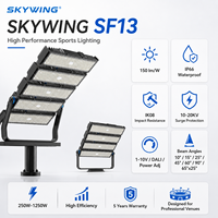 Éclairage sportif LED haute puissance 500W 750W 1000W 1250W pour stade, terrain de football, aéroport