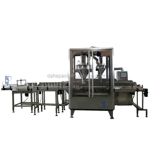 Automatic milk powder filling canning seaming production line