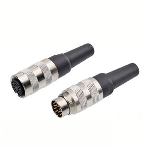 ขั้วต่อสายไฟ M16 สำหรับการบิน แบบตัวผู้และตัวเมีย (รุ่น J09) 2/3/4/5/6/7/8/12/14/16/19/24 ขา แบบ Heavy-Duty - Product Image 1