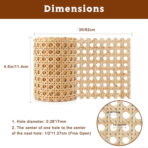 Рулон синтетического плетения из ротанга - Product Image 3