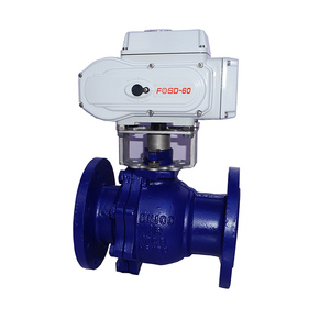 Válvula de Cierre de Bola de Acero Inoxidable con Asiento Metálico y Brida 220 VCA - Product Image 2