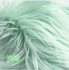 أقمشة بيجز/شانون سي آر إس آيس بألوان متعددة، فرو صناعي طويل الشعر من الأكريليك، مادة فرو مقلد، قماش فرو ناعم - Product Image 3