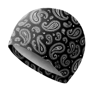 Outdoor Cycling Cap Ice Silk 15g Adult Unisex Paisley Pattern Riding Helmet Liner Motorcycle Accessory - Product Image 3