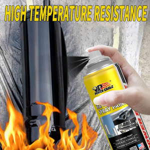Power Eagle Wholesale <strong>Black</strong> and White High Heat Spray <strong>Paint</strong> High Temperature Resistant <strong>Fireplace</strong> Spray <strong>Paint</strong> 450ml - Product Image 2