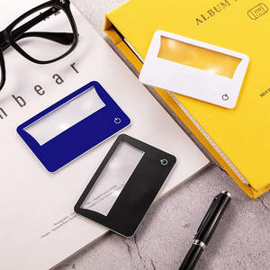 लोगो कस्टम 3x फ्रेशनेल लेंस pmma magnifiing ग्लास कार्ड का नेतृत्व विज्ञापन व्यापार गहने क्रेडिट कार्ड - Product Image 2