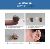 Jinghao-dispositif auditive de petite taille, amplificateur d'aide à la voix, pour les oreilles, pour la perte d'oreilles des personnes
