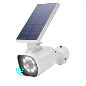 Outdoor Motion Sensor Solar Lights 8 LED Spotlight 5-Watt Solar Lights Outdoor IP66 Waterproof Wireless Solar Flood Light