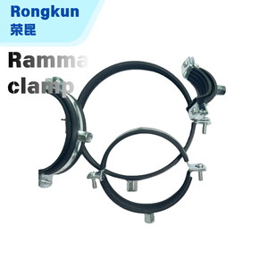 Morsetto per Tubi in Acciaio Inox Standard con Dadi M8+M10 e Guarnizione in Gomma, Sistema Metrico di <span class=keywords><strong>TheOne</strong></span> - Product Image 3