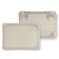 Étui pour ordinateur portable écologique 17 pouces, étui rigide léger avec béquille pour Macbook Pro Touch Bar 13,3 pouces
