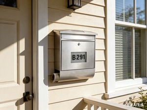 Boîte <span class=keywords><strong>aux</strong></span> <span class=keywords><strong>lettres</strong></span> murale à énergie solaire avec lumière LED, design moderne résistant <span class=keywords><strong>aux</strong></span> intempéries, installation facile, résistant <span class=keywords><strong>aux</strong></span> intempéries, économie d'énergie - Product Image 2