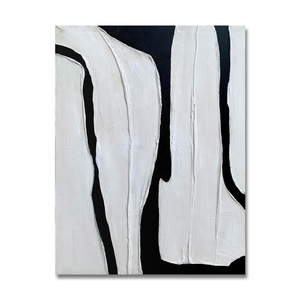 Dipinti astratti dipinti a mano di pura arte della parete esterna e interna della sala dipinti ad olio fatti a mano e arti murali - Product Image 5