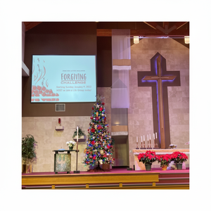 ชิปพิกเซลจอแสดงผล LED ความละเอียดสูงในร่มมีใบรับรองอัตราเต็มรูปแบบอายุการใช้งานยาวนาน - Product Image 1