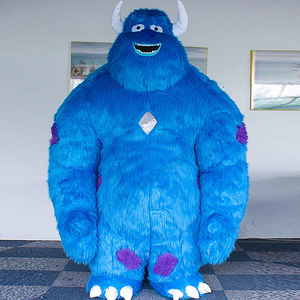 Costume da mascotte personalizzato costume da mascotte personaggio dei cartoni animati di alta qualità adulto gonfiabile <span class=keywords><strong>mostro</strong></span> <span class=keywords><strong>blu</strong></span> - Product Image 5