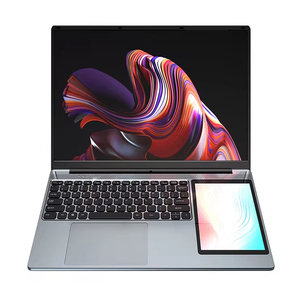 2024 il più economico 15.6 pollici doppio schermo portatile N100 Chip 6GB 128GB 256GB 512GB 1T portatile leggero <span class=keywords><strong>Pc</strong></span> portatile - Product Image 3