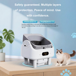 Caja de arena inteligente para gatos con monitorización inteligente, directamente de fábrica. - Product Image 3