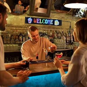 Pantalla LED flexible <span class=keywords><strong>de</strong></span> alta resolución controlada por aplicación <span class=keywords><strong>de</strong></span> publicidad inteligente <span class=keywords><strong>de</strong></span> tamaño personalizable para señalización digital - Product Image 3